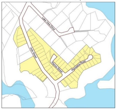 Karāpiro Residential Zone map